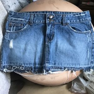 Forever 21 jean skirt